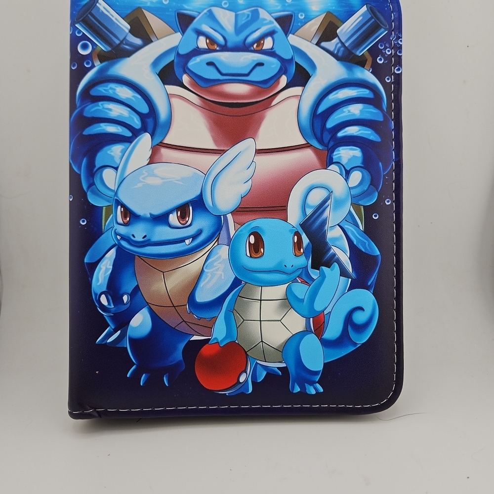 Pokemon Binder 50 Sleeves /zip Closure / Wrist Strap New